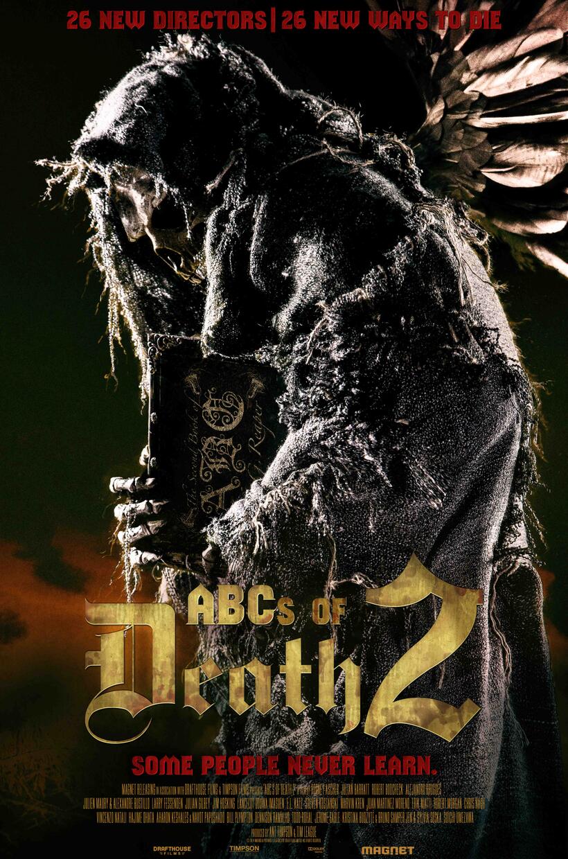 Poster art for "ABCs of Death 2."