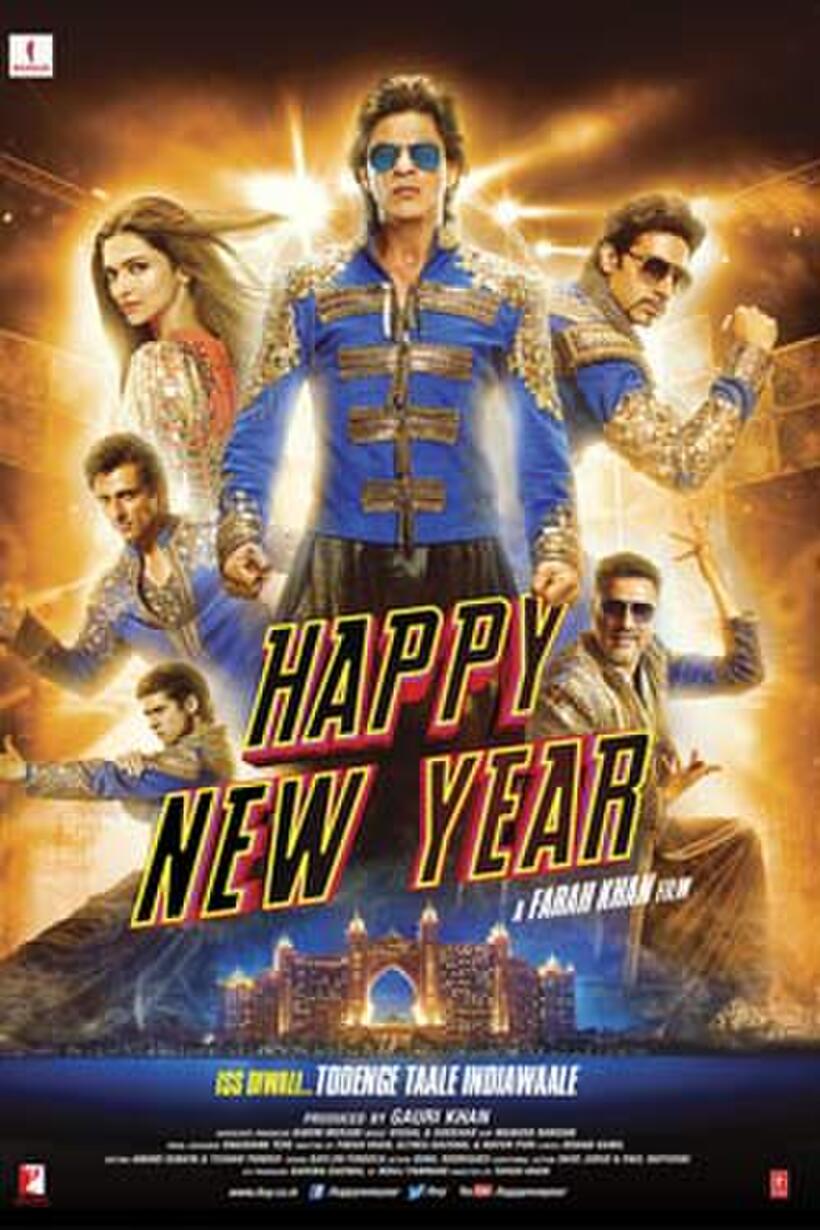 Poster art for "Happy New Year."