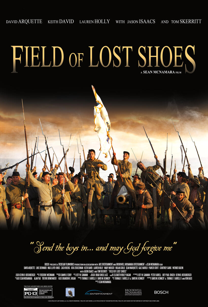 Poster art for "Field of Lost Shoes."
