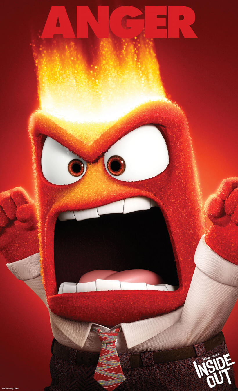 Character poster for "Inside Out."