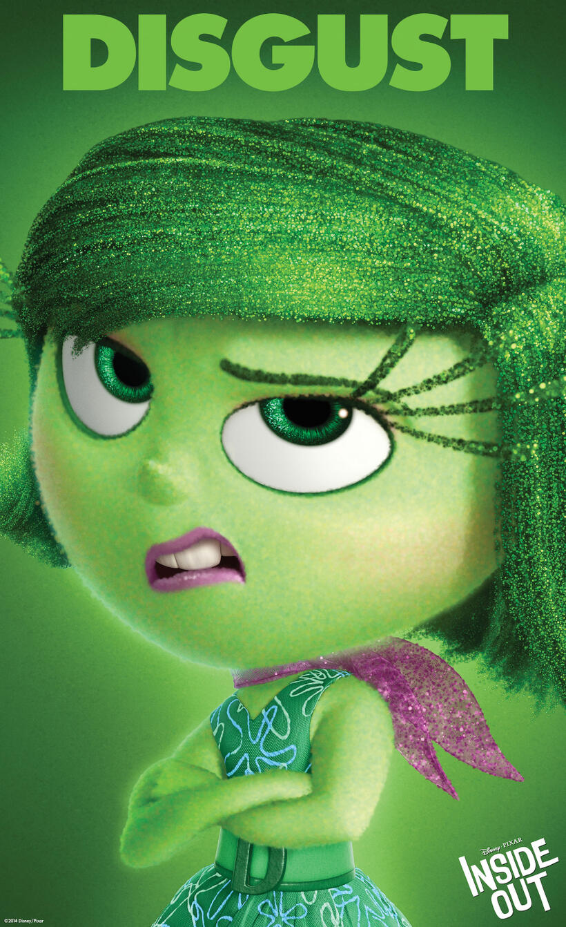 Character poster for "Inside Out."