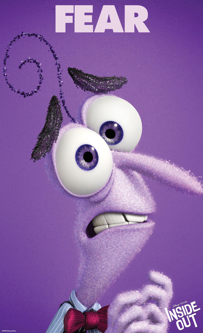 Character poster for "Inside Out."