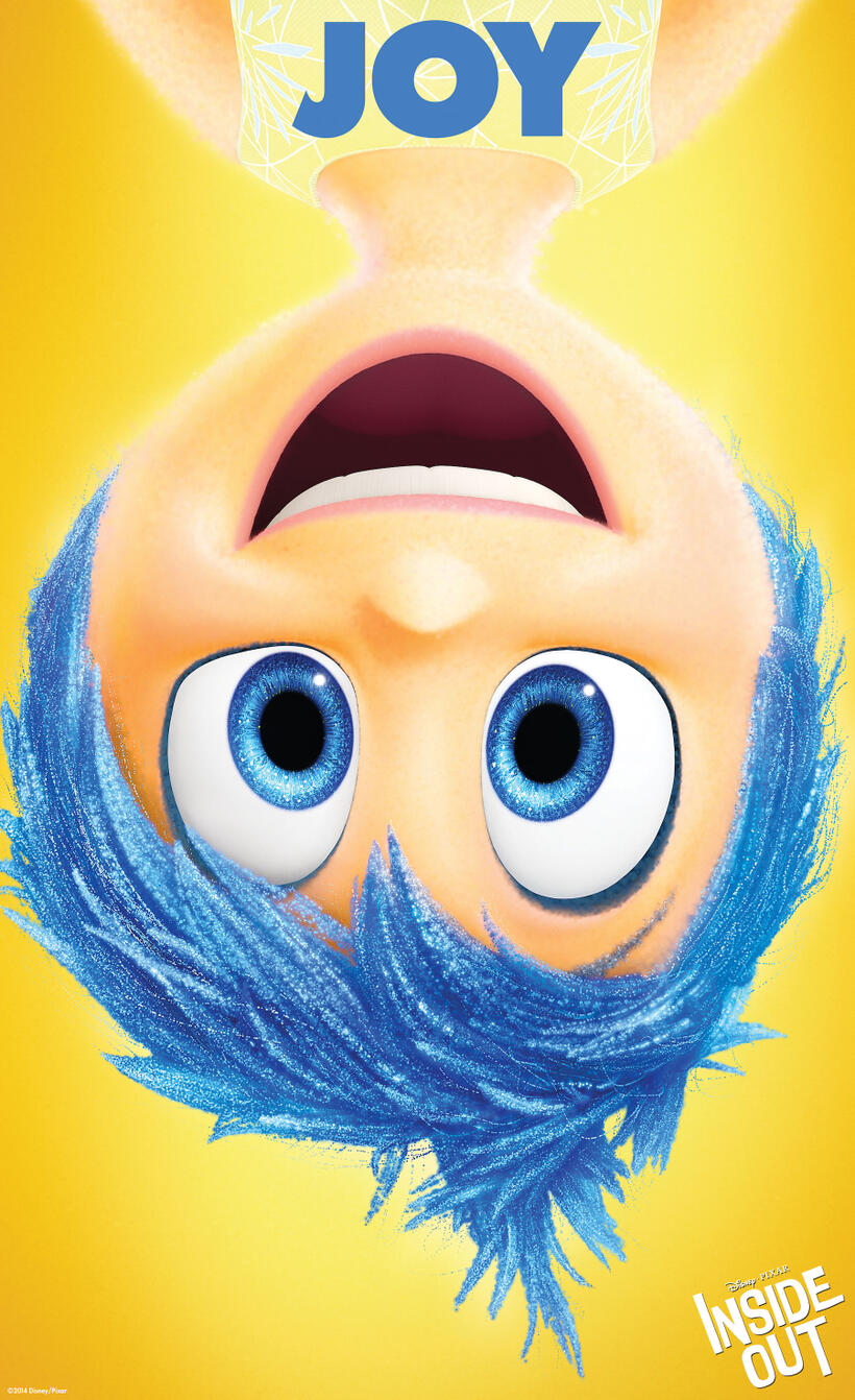 Character poster for "Inside Out."