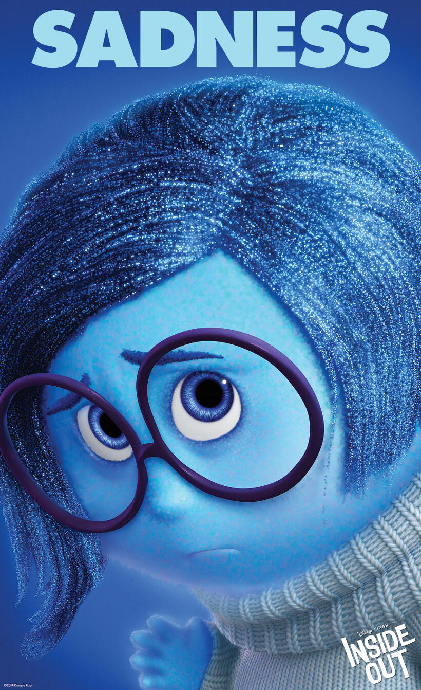 Character poster for "Inside Out."
