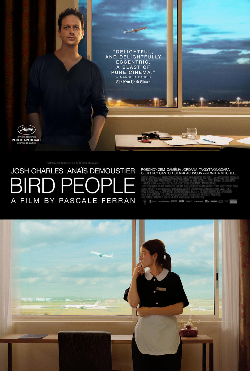 Poster art for "Bird People."