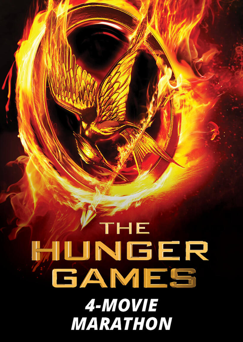 The Hunger Games Marathon poster art