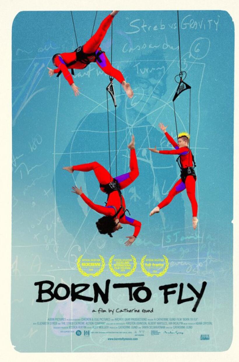 Poster art for "Born to Fly."