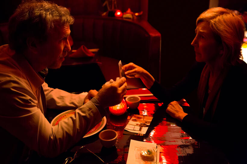 Steve Coulter as Carl and Lin Shaye as Elise Rainier in "Insidious: Chapter 3."