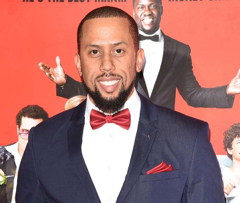 Affion Crocket at the California premiere of "The Wedding Ringer."