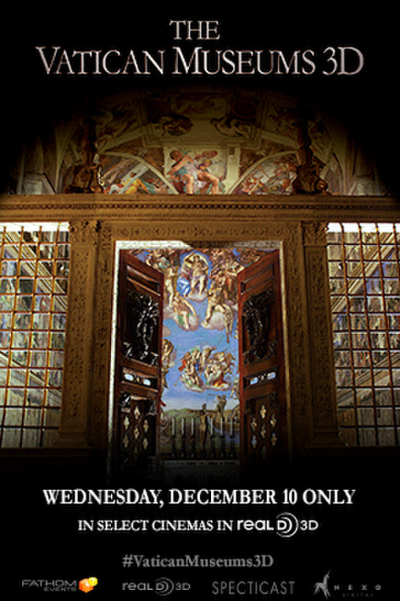 The Vatican Museums 3D poster art