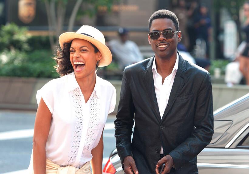 Chris Rock and Rosario Dawson in "Top Five."