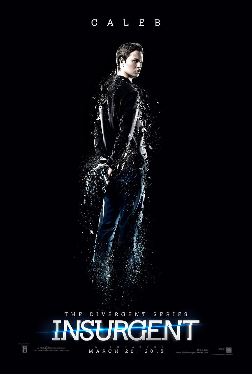 Character poster for "The Divergent Series: Insurgent."