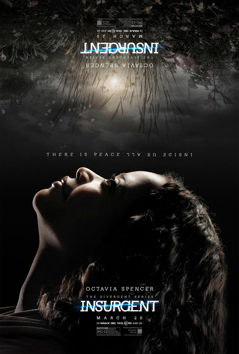 Character poster for "The Divergent Series: Insurgent."