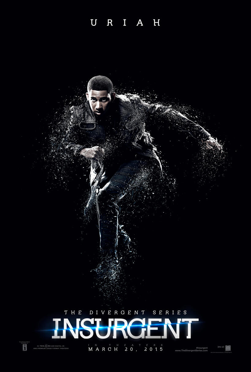 Character poster for "The Divergent Series: Insurgent."