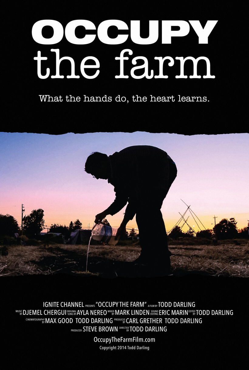 Occupy the Farm poster art