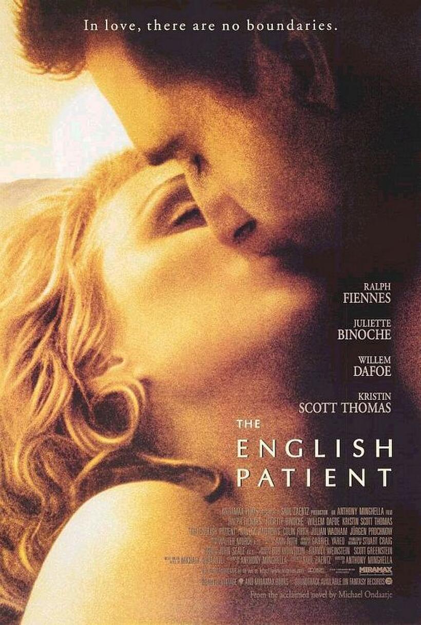 Poster art for "The English Patient."
