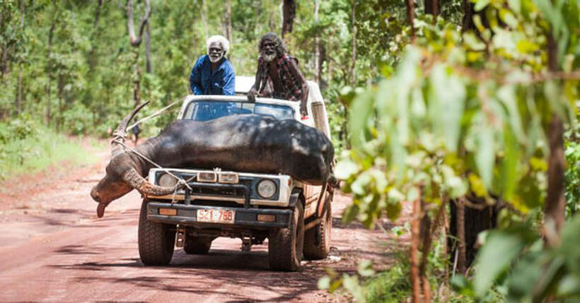 Peter Djigirr and David Gulpilil in "Charlie's Country."