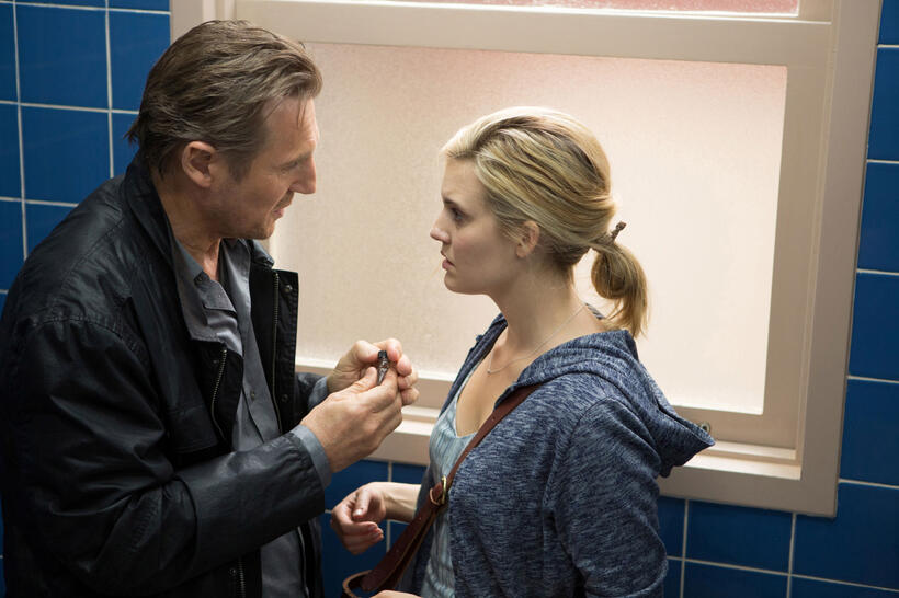 Liam Neeson and Maggie Grace in "Taken 3."