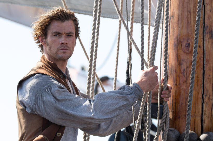 Chris Hemsworth as Owen Chase in "In The Heart Of The Sea."