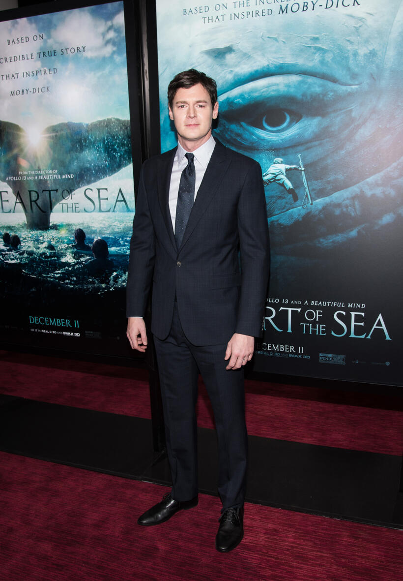 Benjamin Walker at the New York premiere of "In The Heart Of The Sea."
