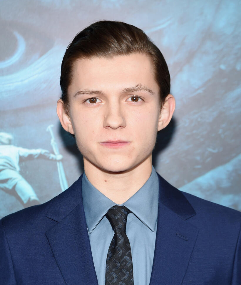 Tom Holland at the New York premiere of "In The Heart Of The Sea."