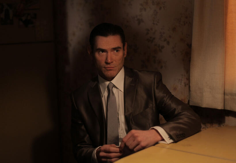 A scene from "Glass Chin."