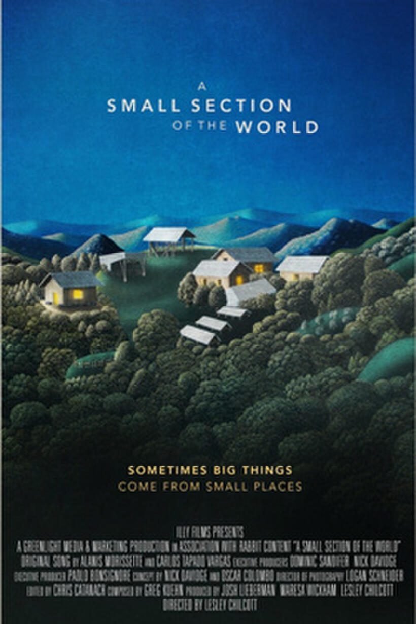 Poster art for "A Small Section Of The World."