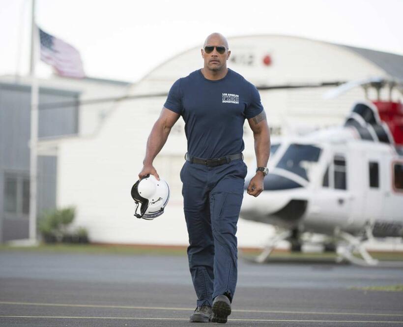 Dwayne Johnson in "San Andreas."