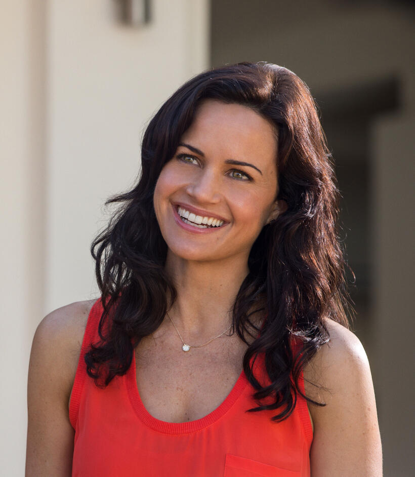 Carla Gugino as Emma in "San Andreas."