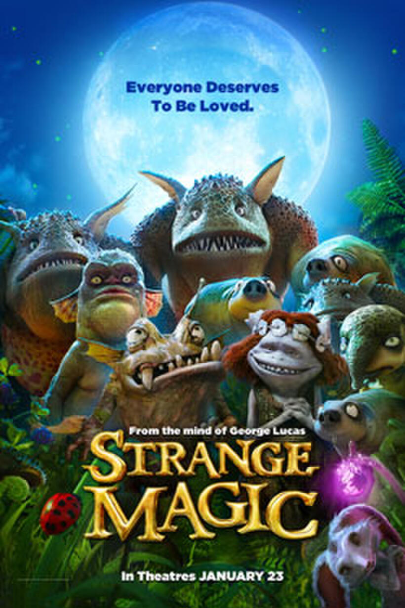 Poster art for "Strange Magic."
