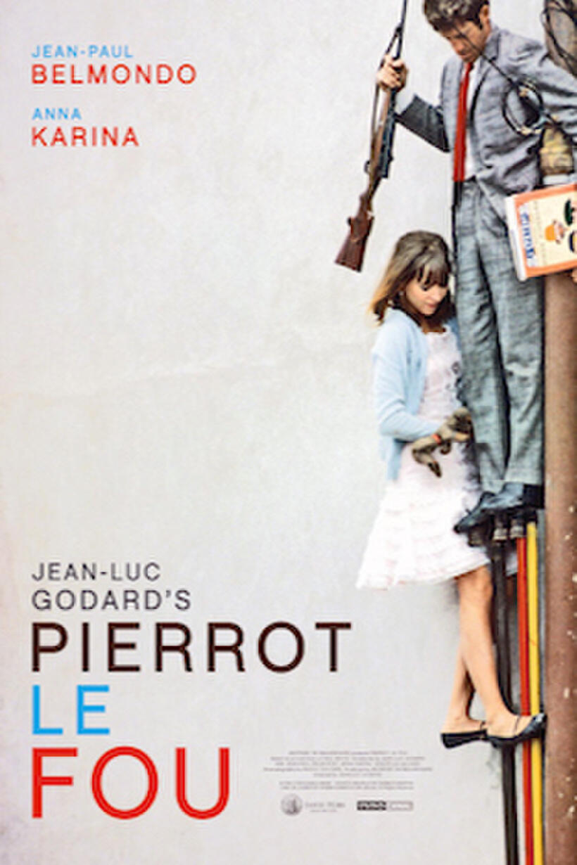 Poster art for " Pierrot Le Fou."