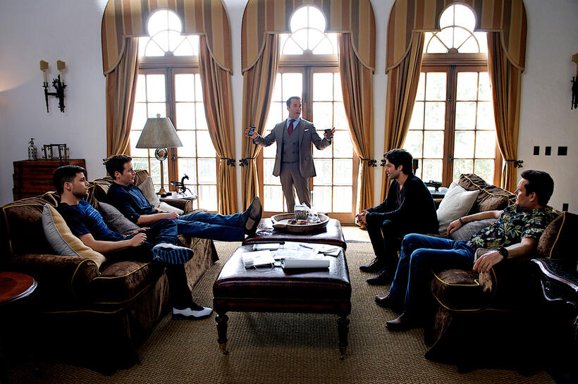 A scene from "Entourage."