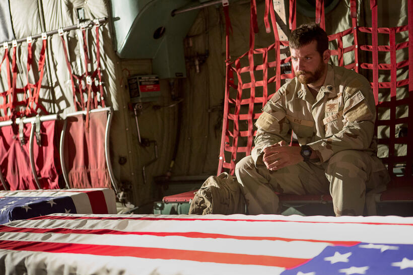 Bradley Cooper as Chris Kyle in "American Sniper."
