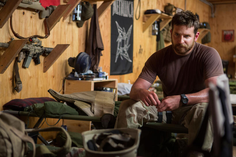 Bradley Cooper as Chris Kyle in "American Sniper."