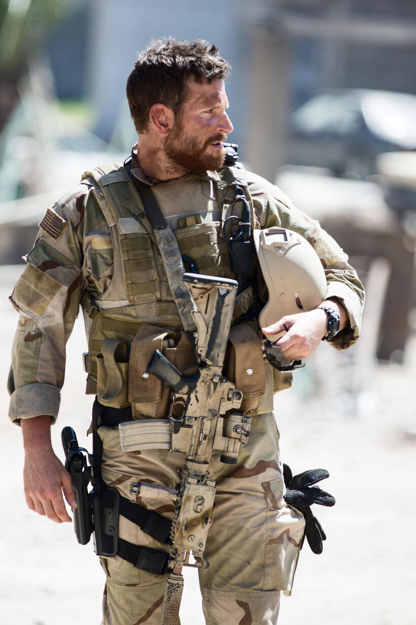 Bradley Cooper as Chris Kyle in "American Sniper."