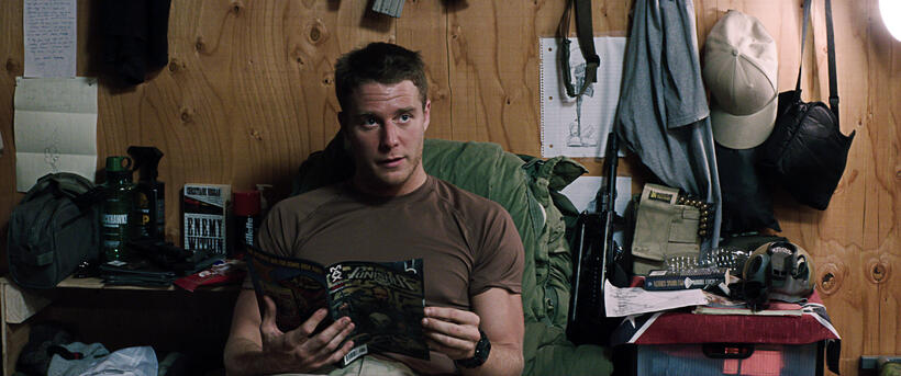 Jake Mcdorman as Biggles in "American Sniper."