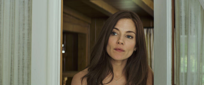 Sienna Miller as Taya in "American Sniper."