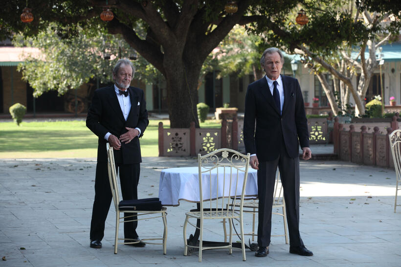 Ronald Pickup and Bill Nighy in "The Second Best Exotic Marigold Hotel."
