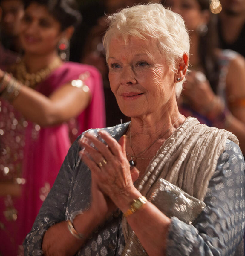 Judi Dench as Evelyn in "The Second Best Exotic Marigold Hotel."