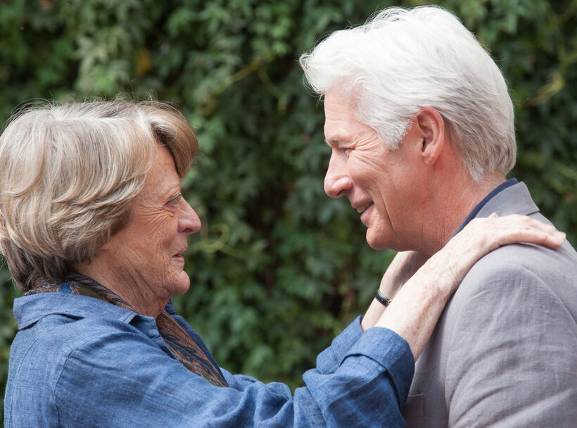 Maggie Smith and Richard Gere in "The Second Best Exotic Marigold Hotel."