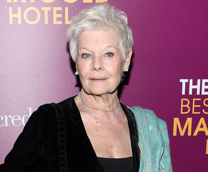 Judi Dench at the New York Premiere of "The Second Best Exotic Marigold Hotel."