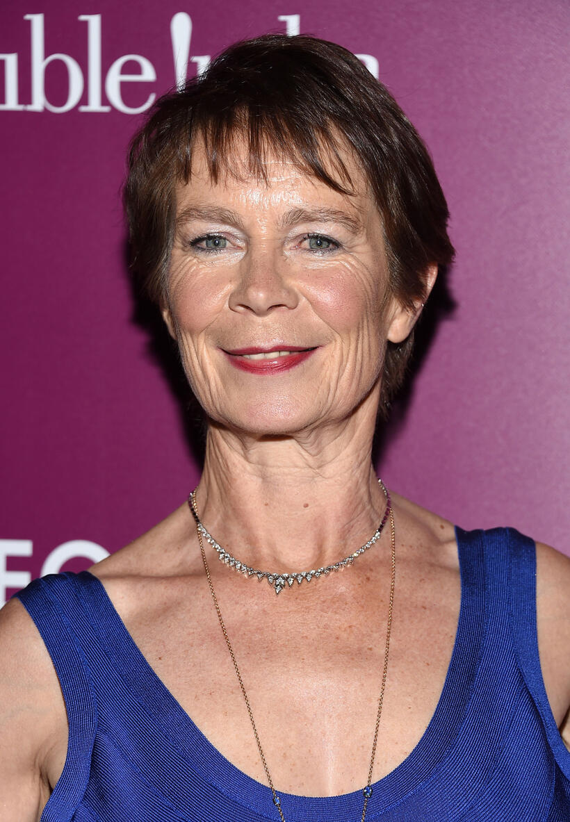 Celia Imrie at the New York Premiere of "The Second Best Exotic Marigold Hotel."
