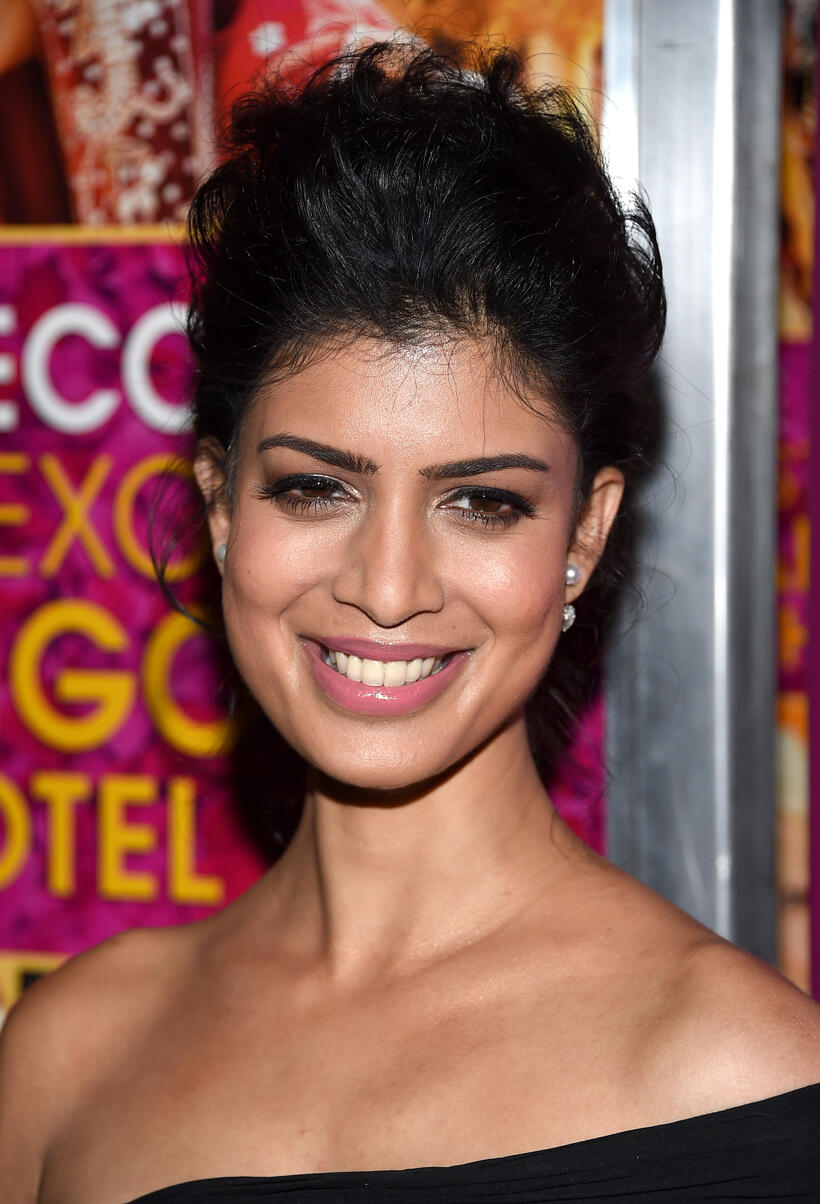 Tena Desae at the New York Premiere of "The Second Best Exotic Marigold Hotel."