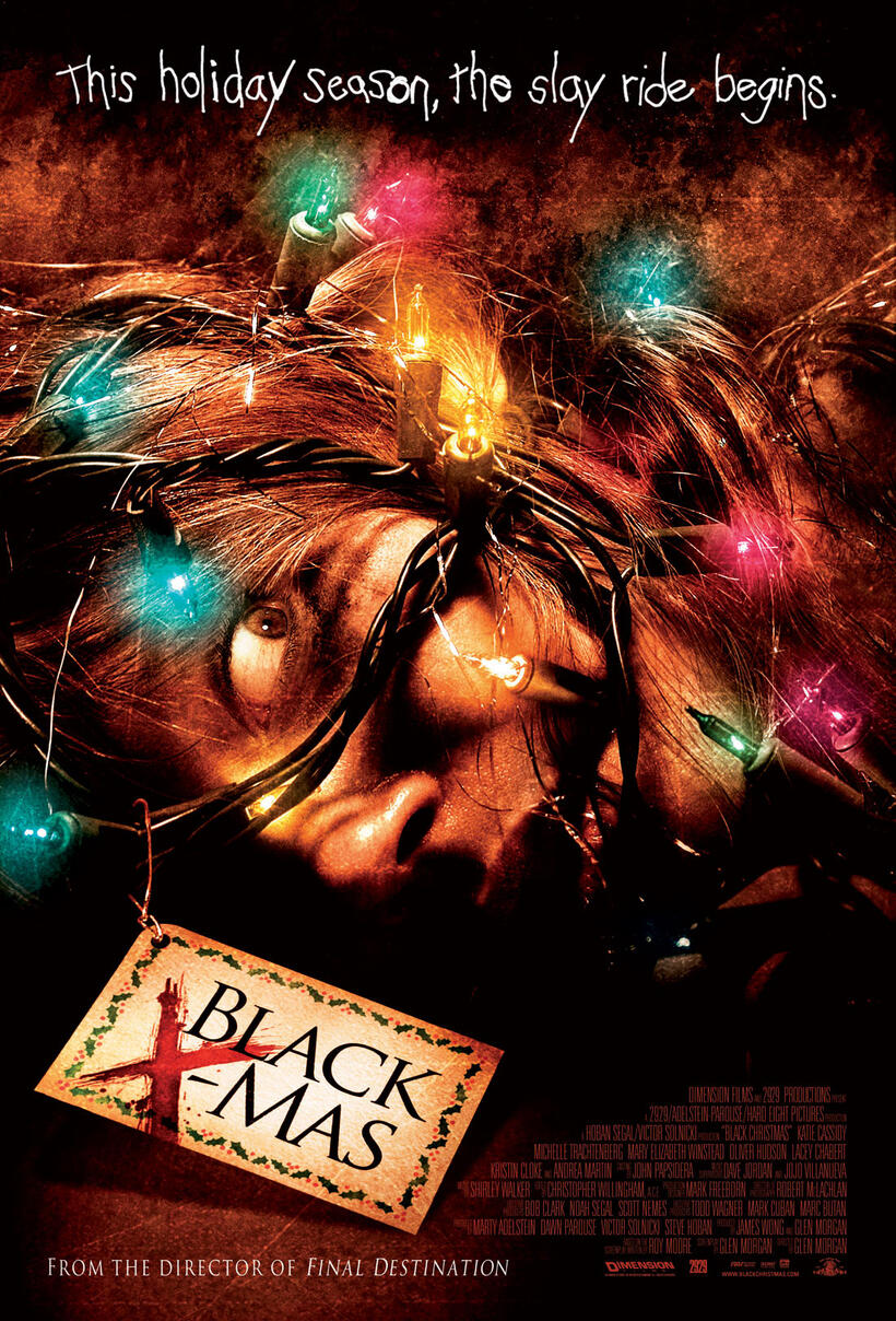 Poster art for "Black Christmas."