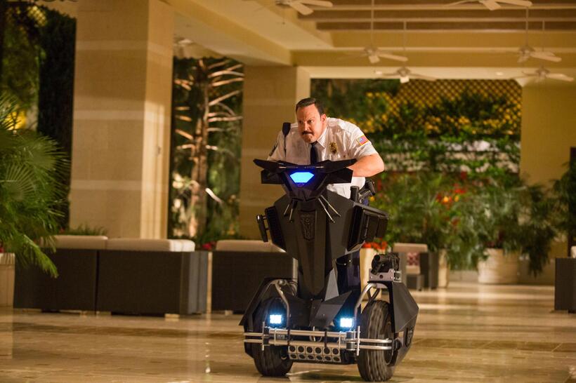 Kevin James in "Paul Blart: Mall Cop 2."