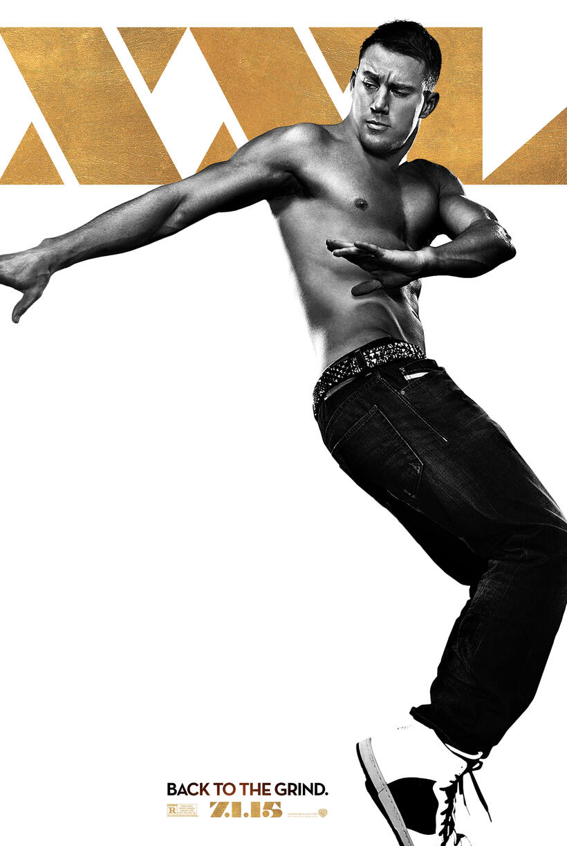 Character poster for "Magic Mike XXL."
