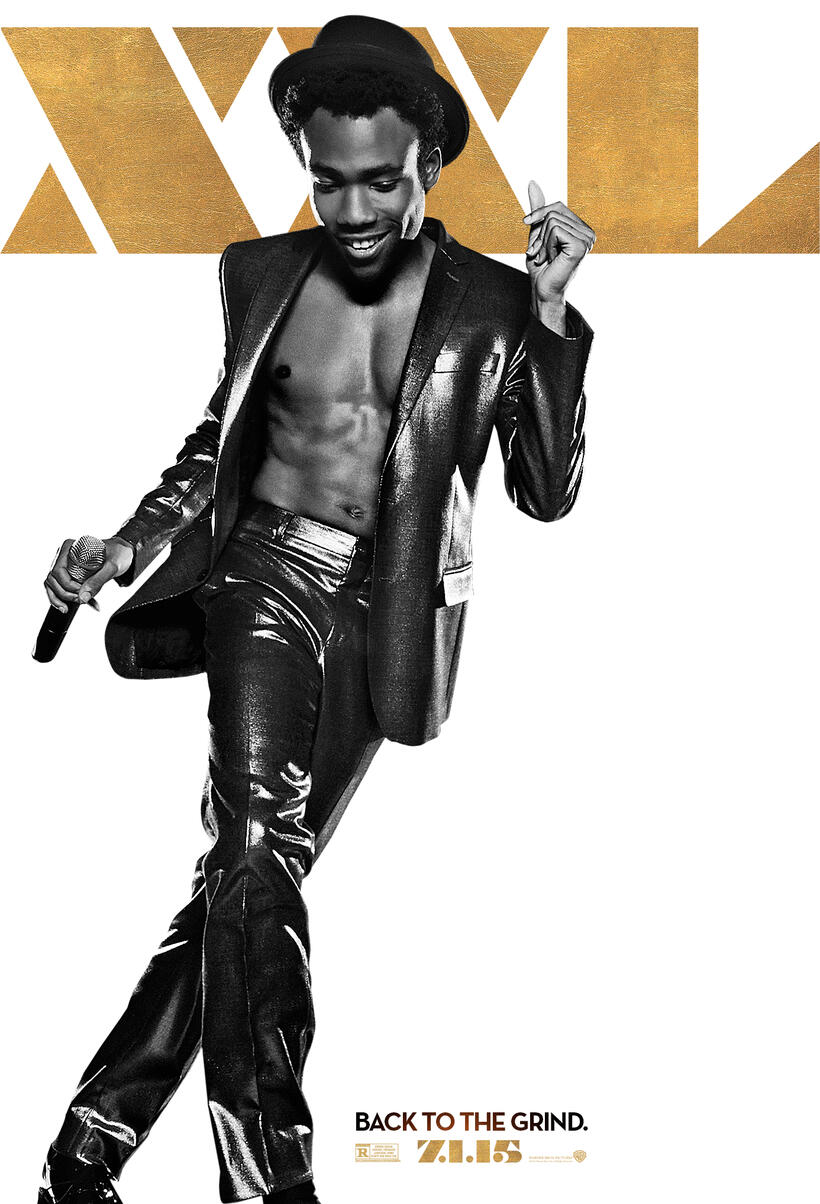 Character poster for "Magic Mike XXL."