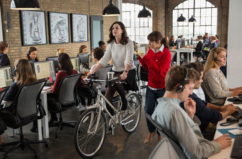 A scene from "The Intern."