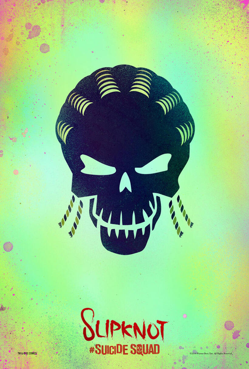 Character poster for "Suicide Squad."