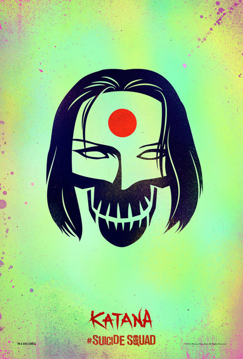Character poster for "Suicide Squad."